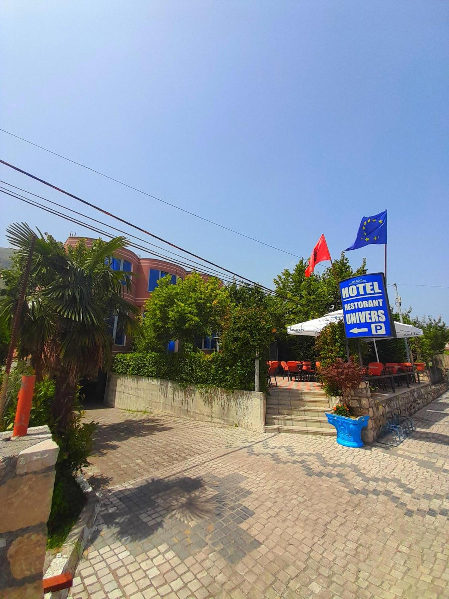Hotel Restaurant Univers شكودر المظهر الخارجي الصورة